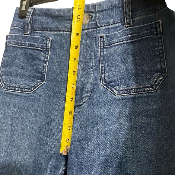 Anthropologie Blue Wide-Leg Jeans - Picture 7 of 10